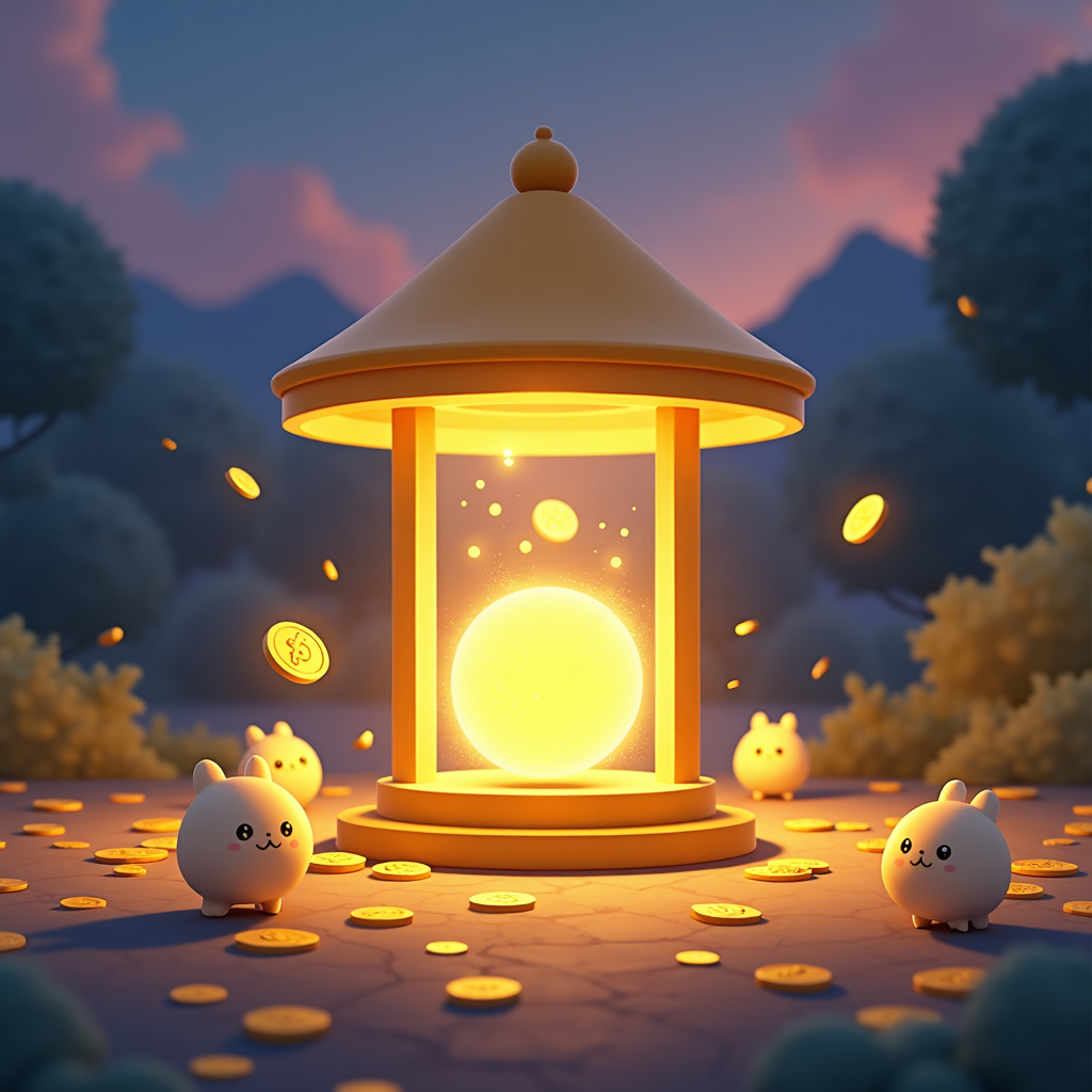 Golden Lure 5x Gimmighoul Coin Bag